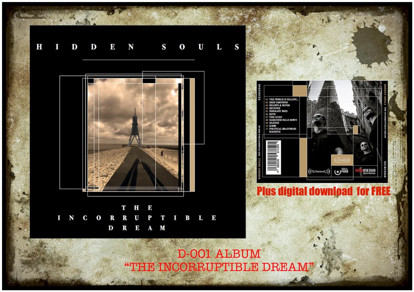 "The Incorruptible Dream" (CD Album) + Digital Download