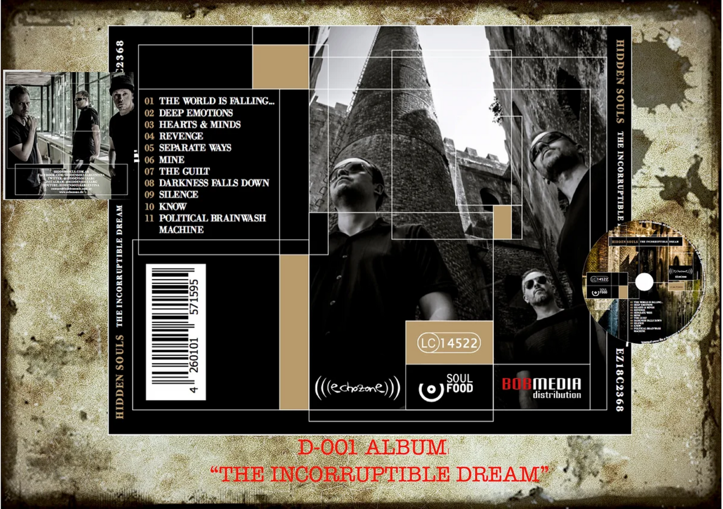 "The Incorruptible Dream" (CD Album) + Digital Download